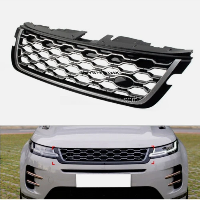 

For Range Rover Evoque 2021 long wheelbase Front Bumper Center Grille LR155545 LR155546 radiator Grille