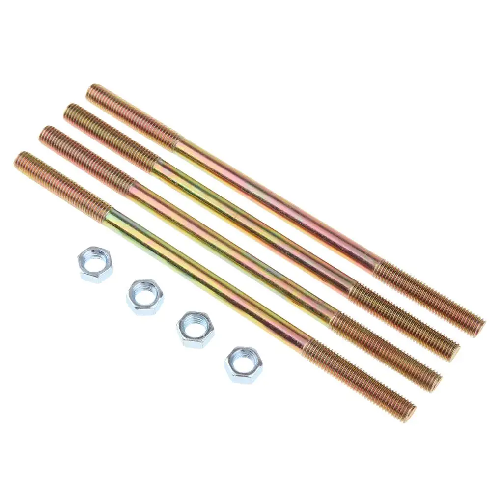 Cylinder Head Bolt Set Golden Metal Fastener Studs Engine Repair Tool Kit for PW80 PY80