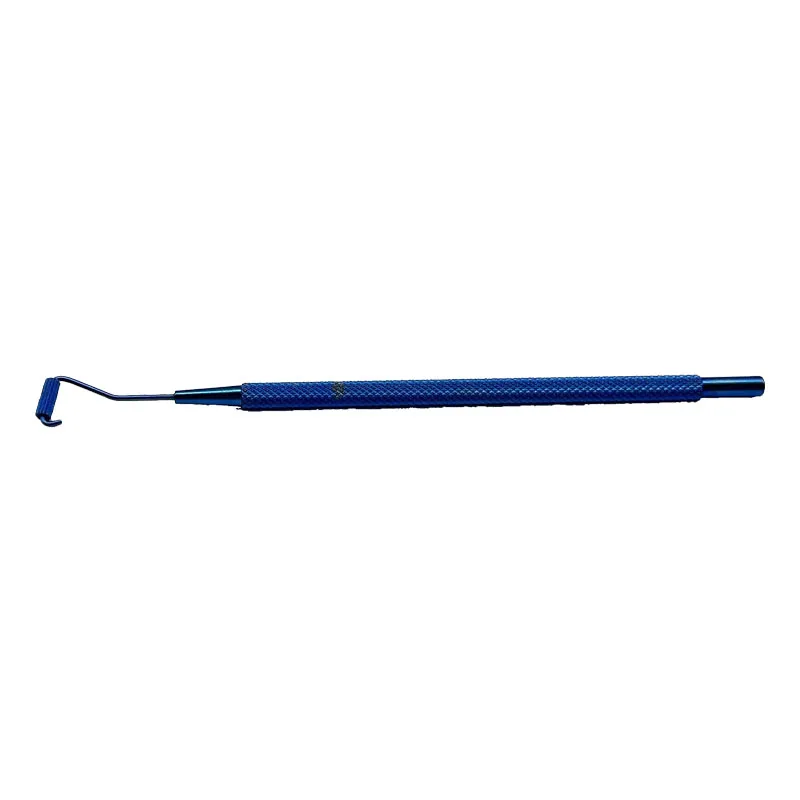 Corneal Epithelial Roller Flat 11mm Wide Hook Titanium Alloy Ophthalmic Surgical Instruments