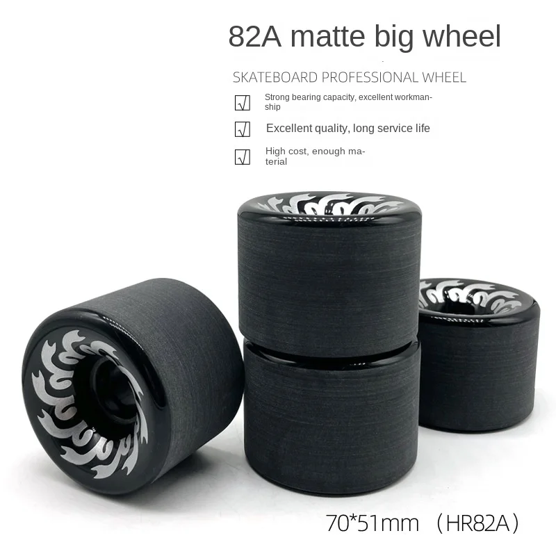 

Skateboard wheel accessories 7051 long board brush street roller scooter surfboard PU large wheel pulley anti-slip high elastic