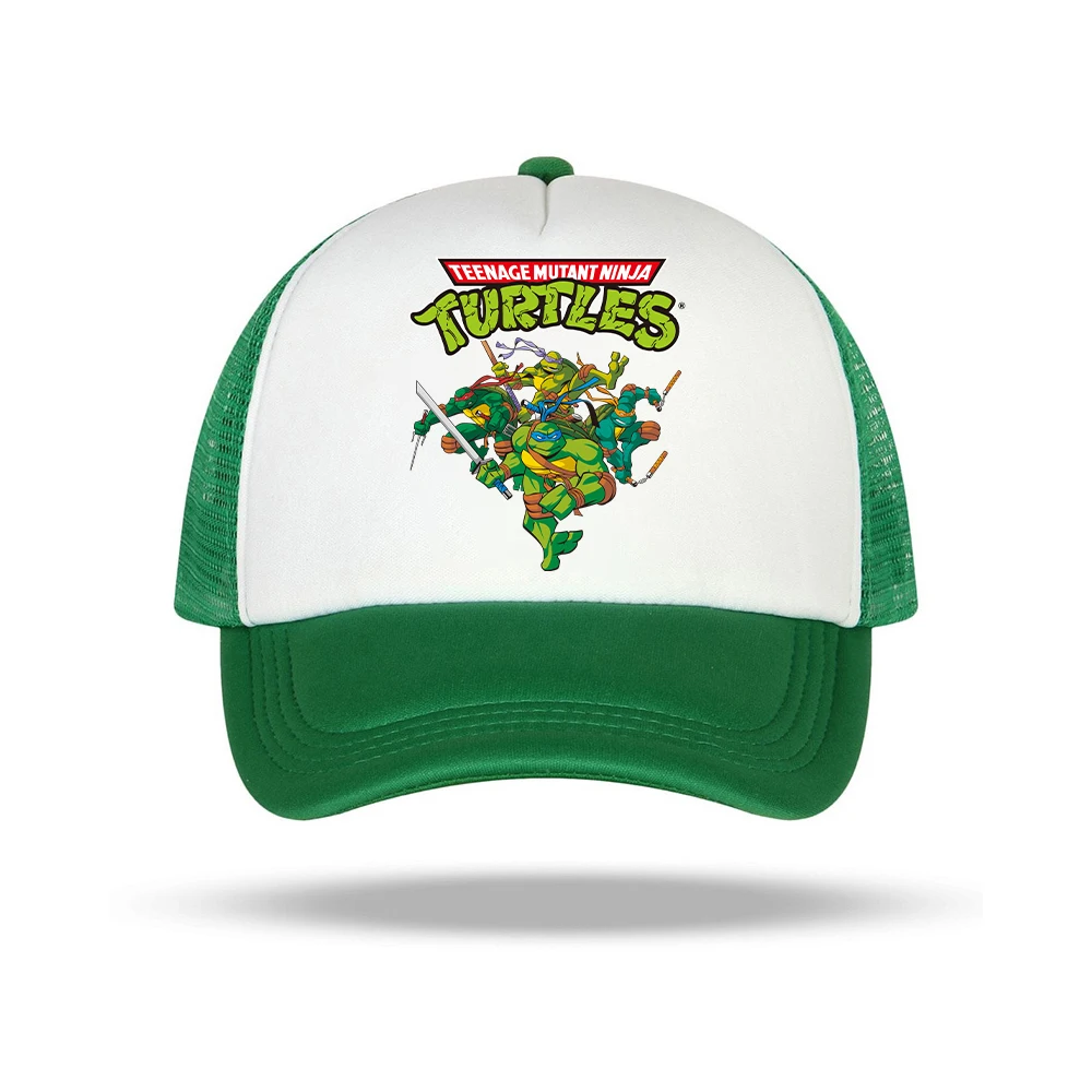 Teenage Mutant Ninja Turtles Kids Anime Baseball Caps Child Casual Hip Hop Sports Hat Summer Sun Hats Children\'s Birthday Gifts