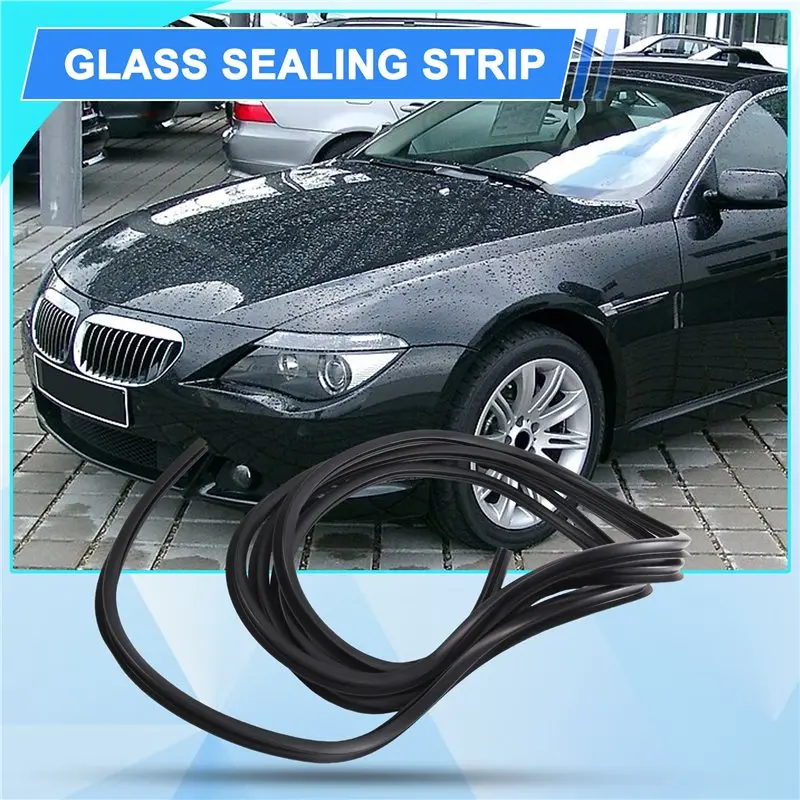 For BMW E63 E64 6-Series 645Ci 650I M6 Front Windshield Upper Trim Moldings Seal Part Number 51317008911-A97E view 5