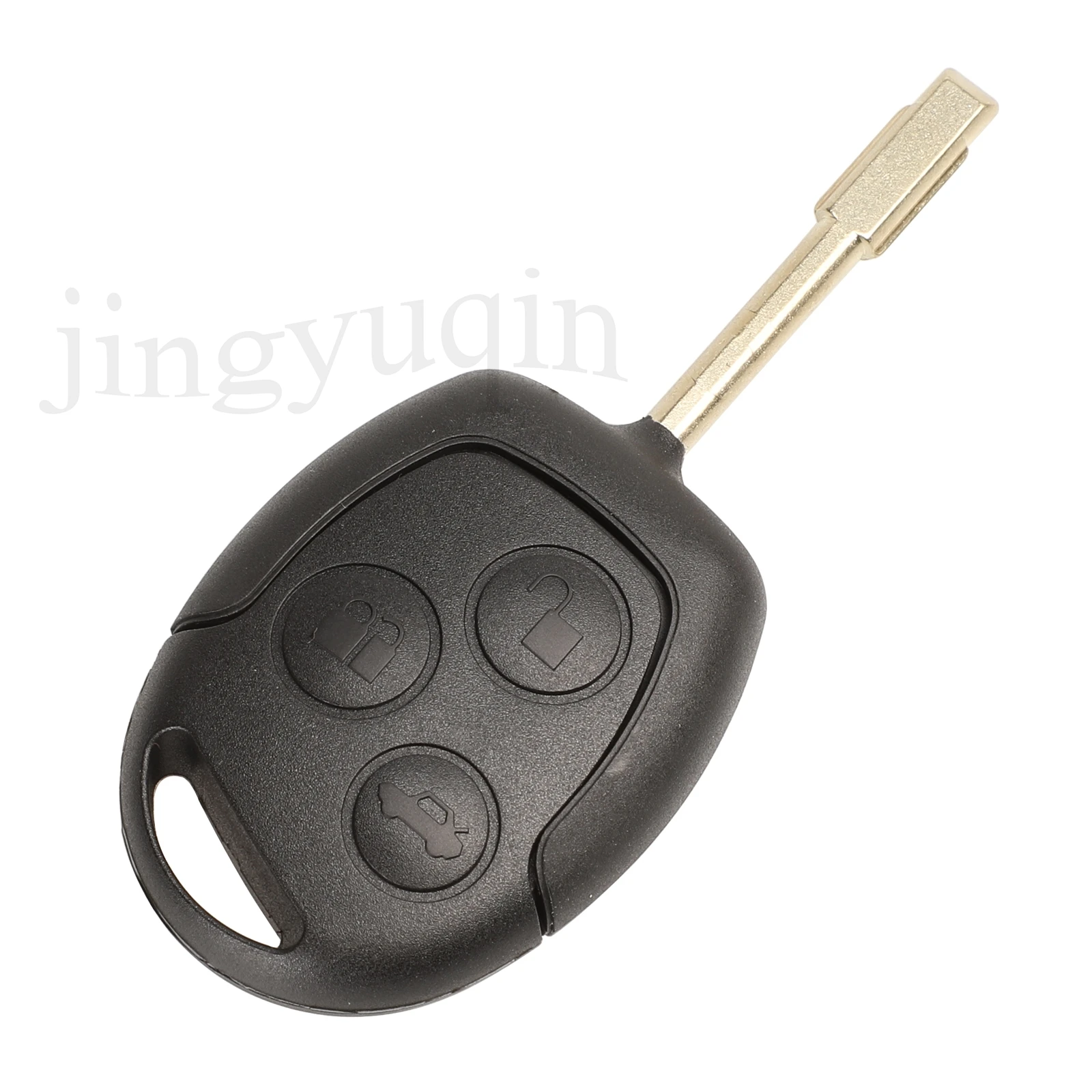 jingyuqin Remote Car Key For Ford Mondeo MK3 Focus Fiesta Fusion Galaxy C-Max S-Max 315/433MHZ ID60/4D63 Chip FO21/HU101