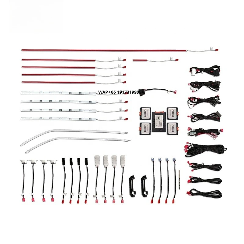 

New Customized Auto Car LED Lighting System Multi Color 12V Car Interior LED Ambient Light for Q5 2018-2023