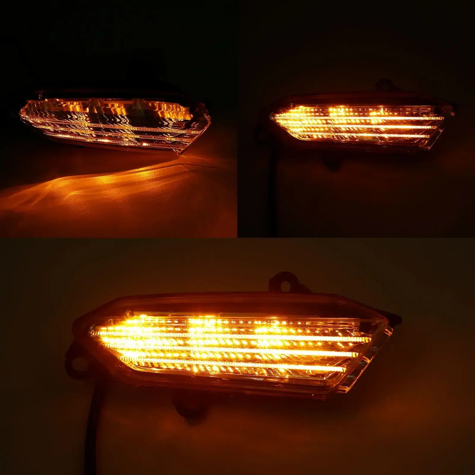 For Honda Gold Wing 1800 GL1800 2018-2021 LED Turn Signal light Clear Len Motorcycle Accessories Mirror Light Motor