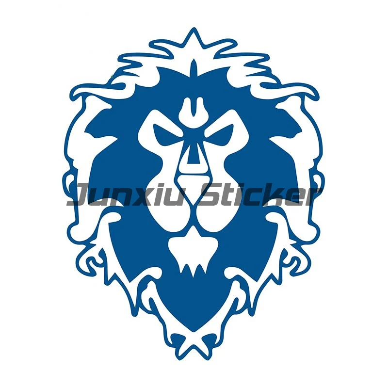 Red World of Warcraft Bandiera Tribale Adesivi Per Auto  Accessori Per Auto Paraurti In Vinile Impermeabile JDM Decal - Image 4