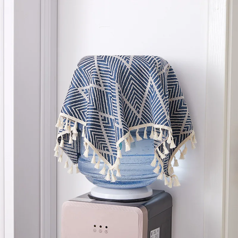 Small Cover Cloth Water Dispenser Dust Cover Cover Bedside Table Cover Table Lamp Microwave Oven Cover Towel Tablecloth