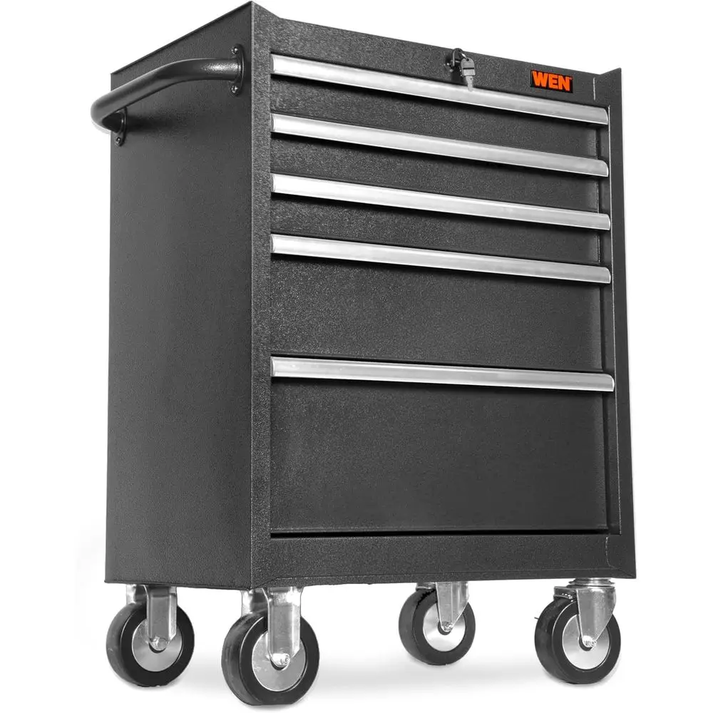 

27-дюймовый премиальный передвижной инструментальный шкаф с прочной конструкцией из стали 21-го класса с порошковым покрытием (GG262B)