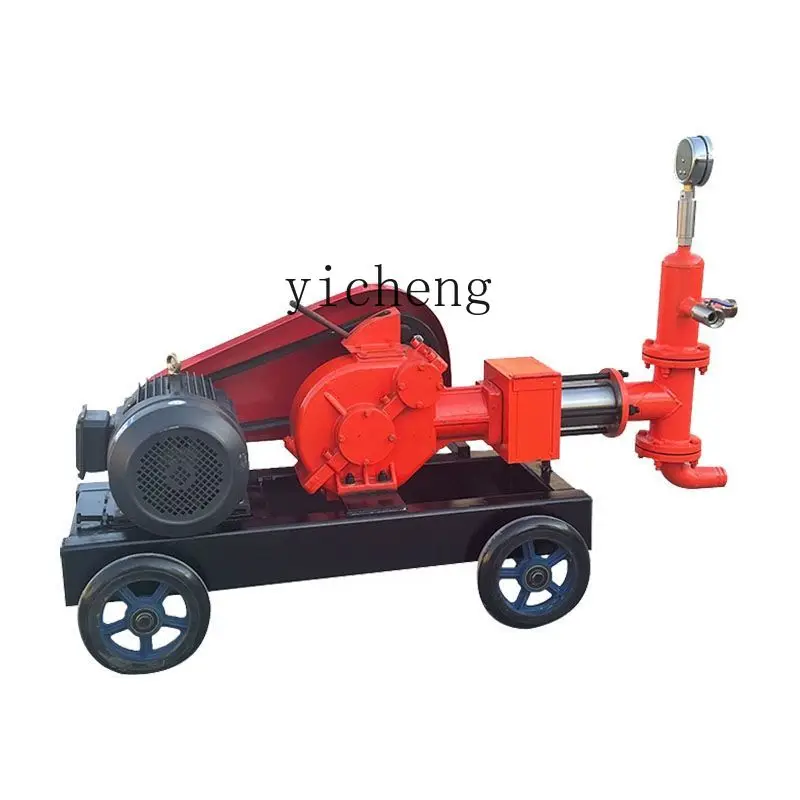 

ZF grouting machine high pressure cement double cylinder hydraulic pump plunger foundation