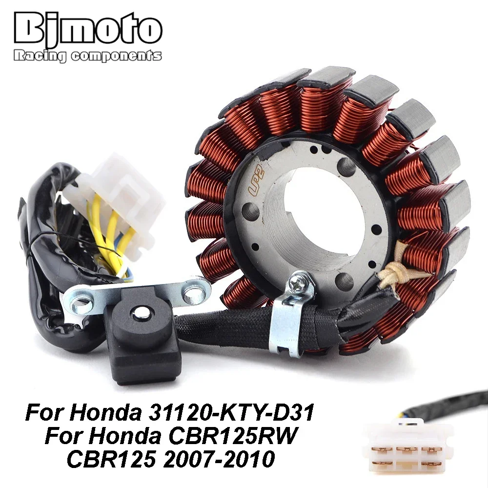 CBR 125 Motorcycle Generator Stator Coil  for Honda CBR125 CBR125RW CBR 125 RW 125RW 2007 2008 2009 2010 2010 31120-KTY-D31