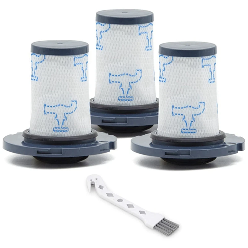 

3 Pack ZR009007 Filter For Rowenta Vacuum Cleaner RH9890WO RH9879WO X-FORCE FLEX Accessories Kit Filter