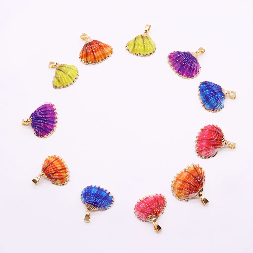 3pcs Bohemia Ocean Necklace Natural Conch Cowrie Scallop Shell Pendants Necklace for Women Summer Beach Fashion Jewelry Gift