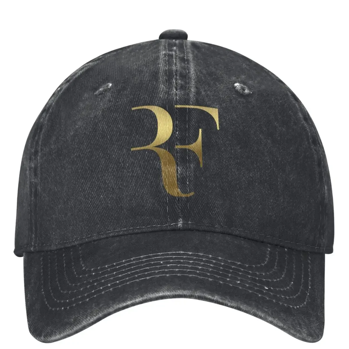 RF Roger Federer Cap Merch For Men Women Baseball Cap Vintage Tennis Lover Dad Hat Adjustable