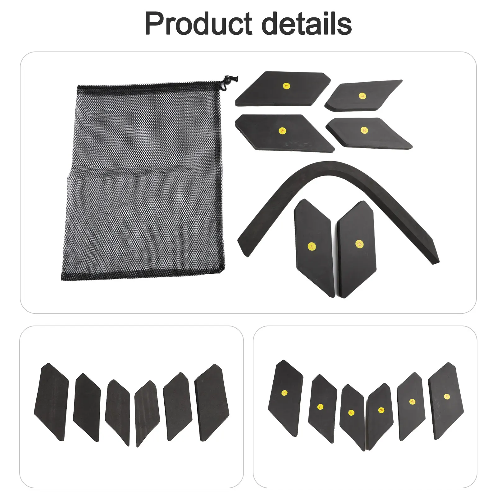 

7pcs Dry Compartment Vent Block For Chevrolet For C8 Open-top For Z51, And 2023 Model For C8 For Z06 / For E-Ray