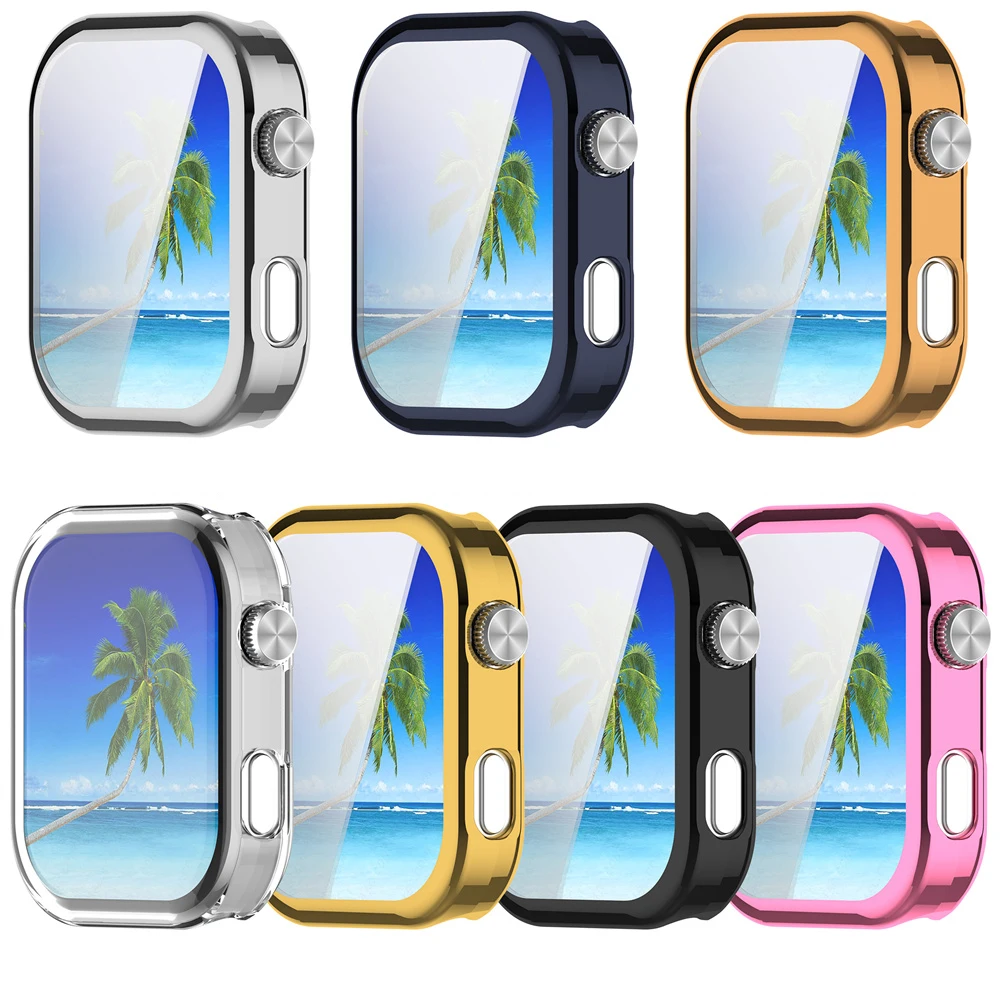 حافظة واقية غطاء شل لساعة Xiaomi Band 8/9 Pro حافظات إطار لساعة Redmi 4/5/6 6 5 4 ملحقات حماية للشاشة من البولي يوريثان