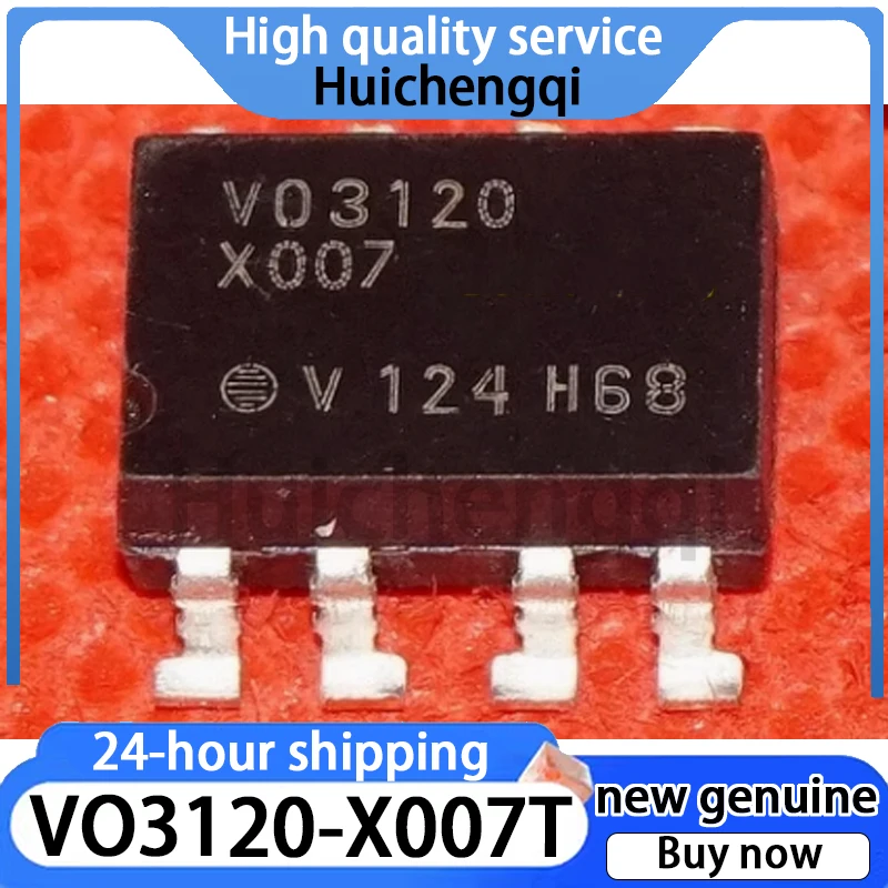 5PCS Original Genuine VO3120-X007T Packaged SMD-8P Logic Output Optocoupler