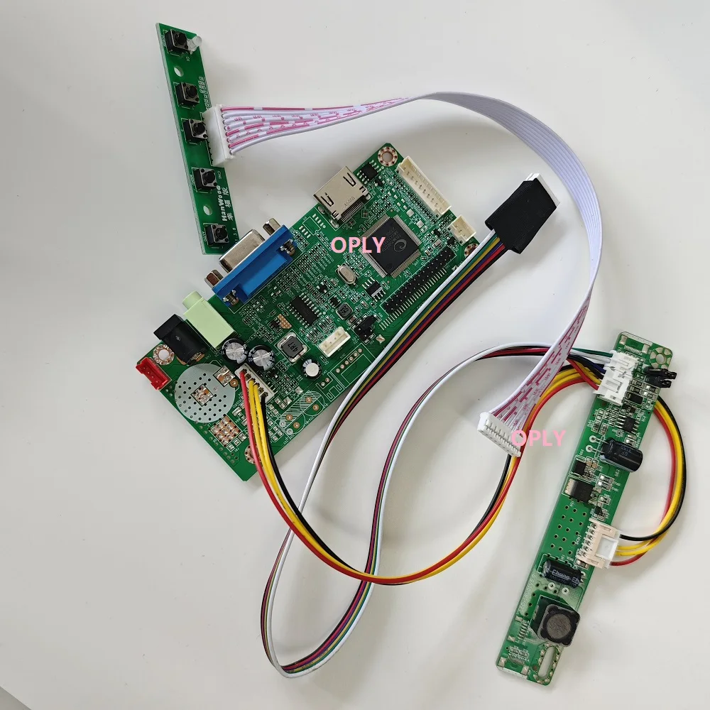 

Плата контроллера 58C, совместимая с HDMI VGA для LM215WF3-SLA1 LM215WF3(SL)(A1) 1920*1080, панель, светодиодный экран, дисплей монитора 21,5 дюйма