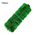 100pcs green