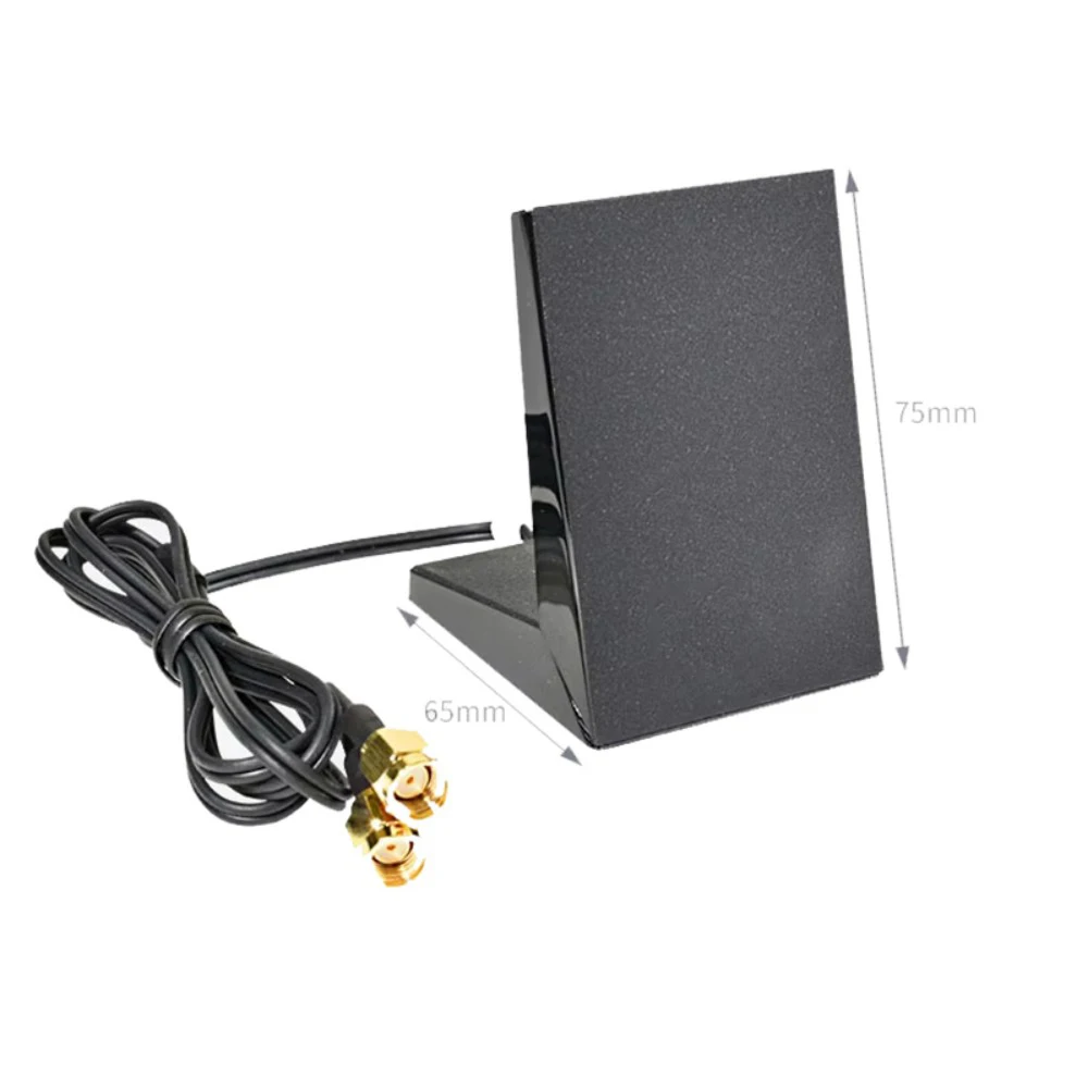 Antenne WIFI 2.4G 5.8G, routeur double bande, amplificateur de Signal rotatif magnétique pliable pour modem de carte réseau sans fil ASUS