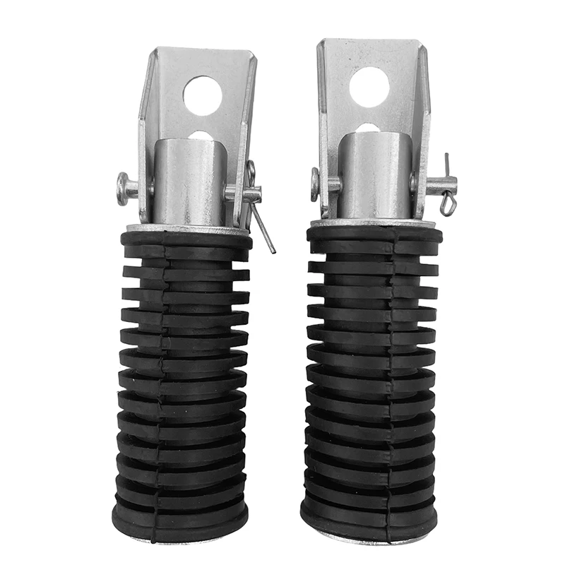 1 paar Motorrad Hinten Fußstützen Motorrad Fußrasten Kompatibel Mit Suzuki GS125 GN125 Motocross Motorrad Zubehör Pedale