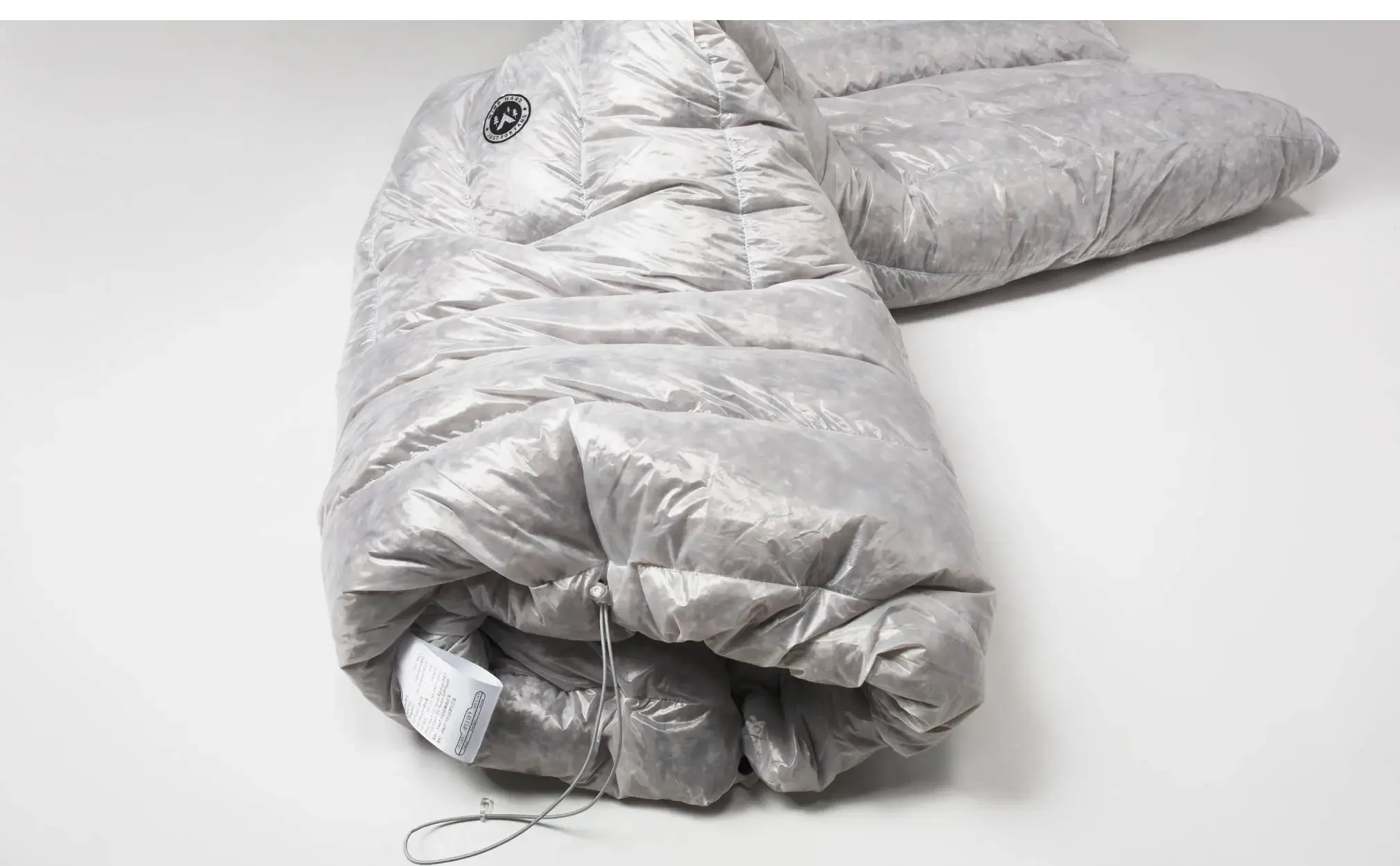 AEGISMAX Wind Hard Tiny Wearable 800FP Gänsedaunenschlafsack Ultraleichte Camping-Steppdecke-Hängematte – Detail 8