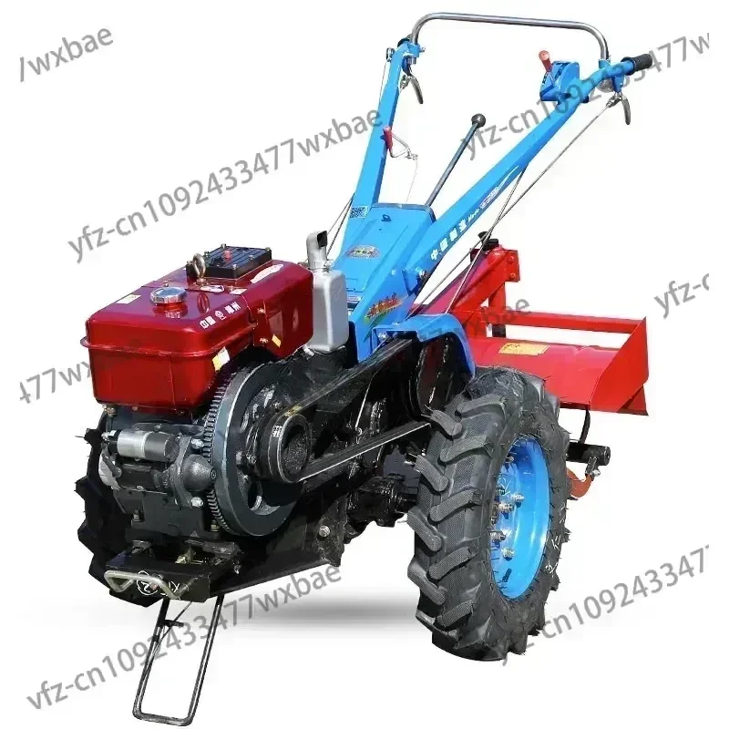 

Multipurpose walking Tractor rotary machine cultivator power generation diesel engine electric horse riding Motor