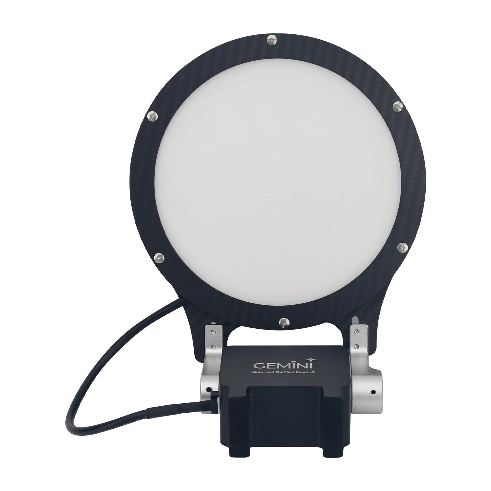 Gemini 130mm Electric Flat Panel ASCOM Drive Carbon Lens Cover V2