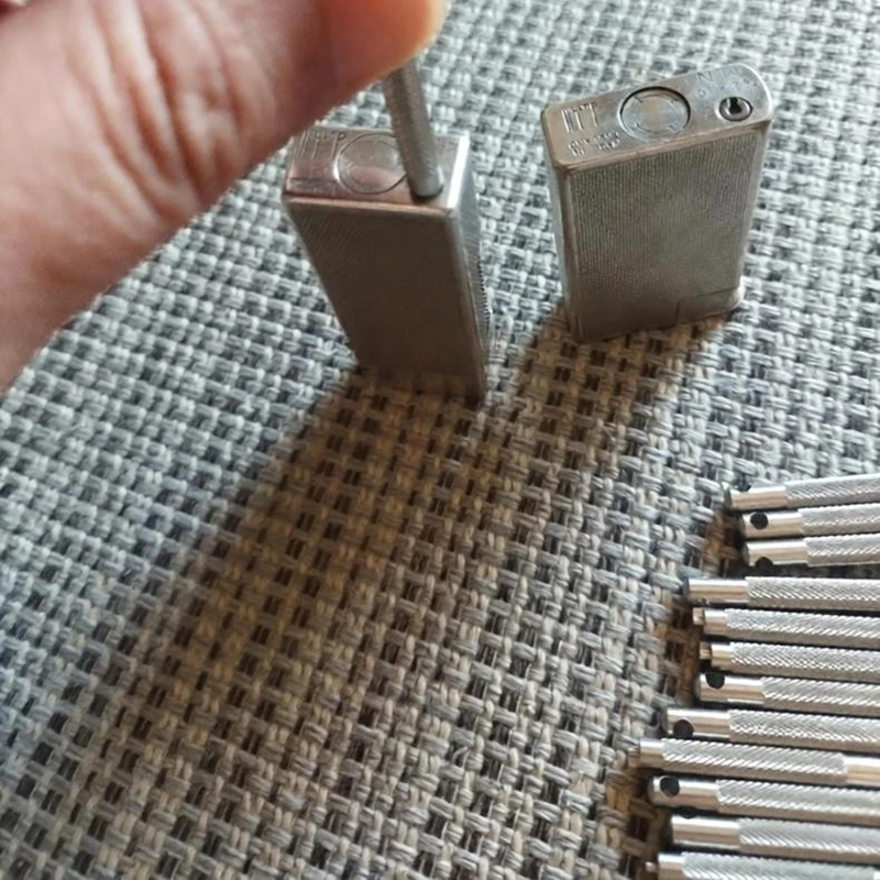 Portable Repair Accessory Stainless Steel Tool For Dunhill Lighter Disassemble Adjust Gas Regulate Valve Bottom Screw DIY Gadget - view 3