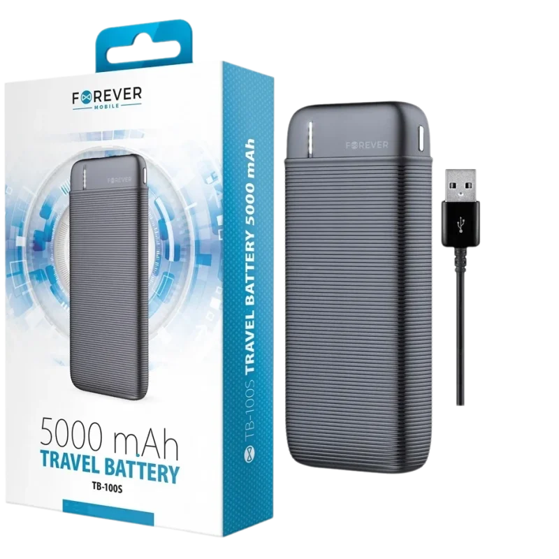 Kieszonkowy Power Bank 5000 mAh USB C Micro FAST 10 W Akcesoria Do Telefonów Komórkowych — 2