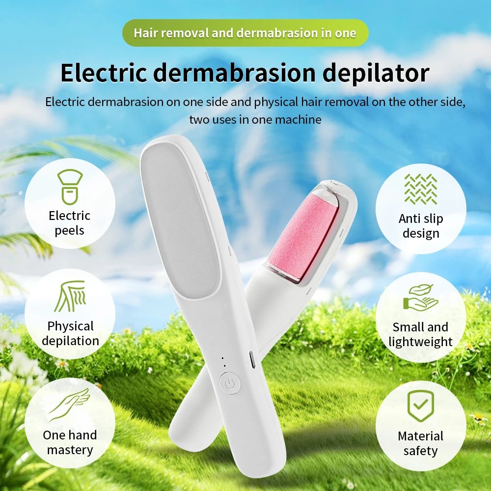 Pedicure Tools Professional for Foot Dead Skin Remover Electric Exfoliator for Women Feet Spa Pedicure Scrubber Callus Removal