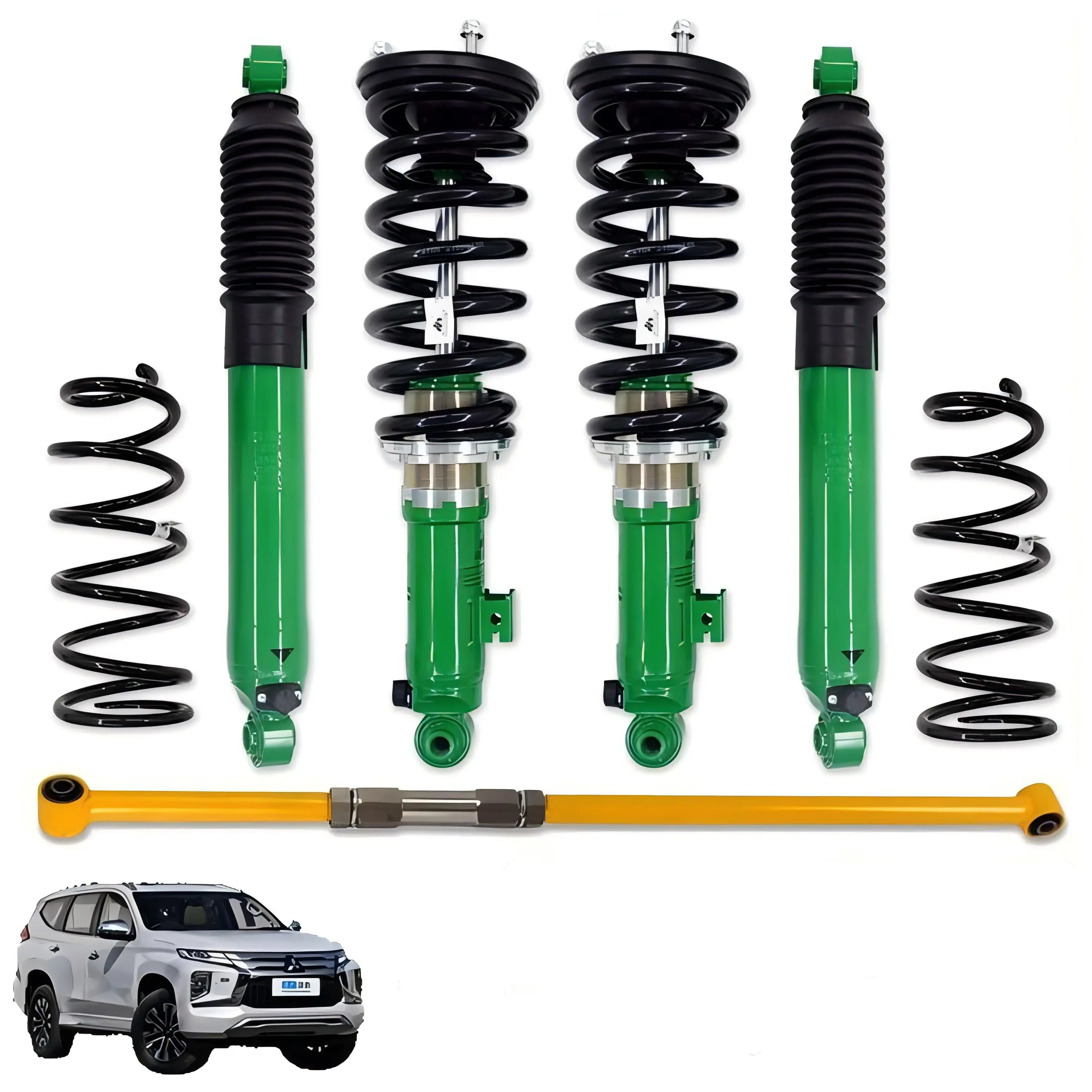 

Регулируемые детали подвески для бездорожья 4X4 MlTSUBISHI PAJERO SPORT, 2-дюймовые амортизаторы для подъема