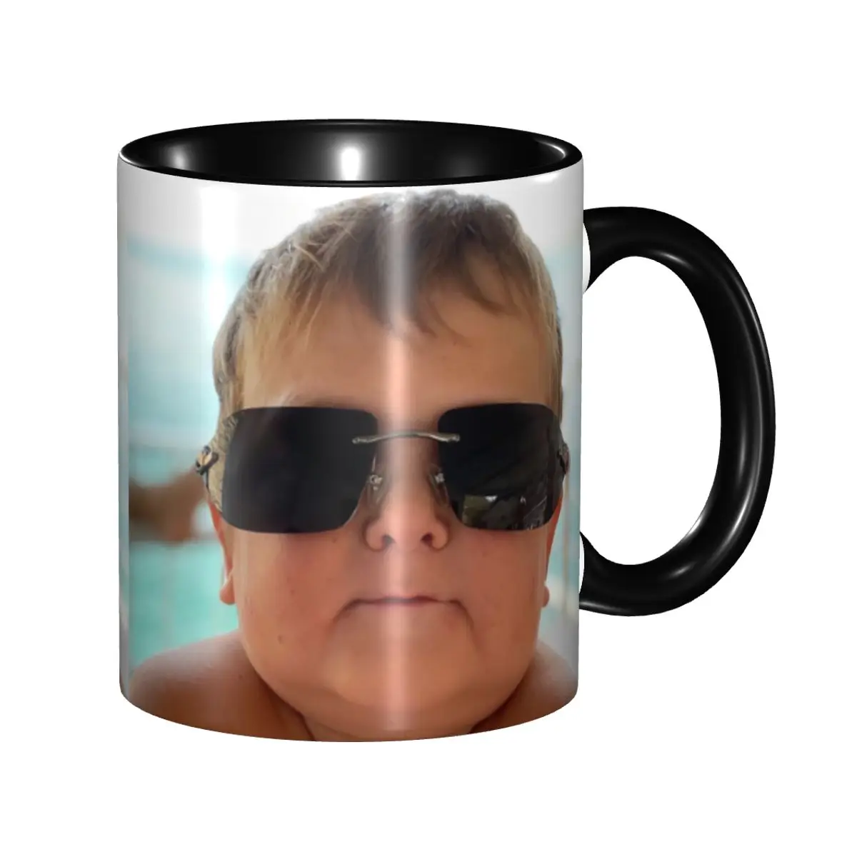 DIY Team MMA Hasbulla Fight Meme Ceramic Mug Custom Funny Hasbulla Hasbullah Smile Coffee Cup Creative Gift