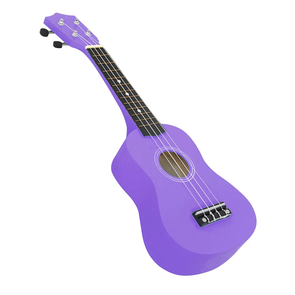 

Musical Instrument Colorful Ukulele Toddler Toy Basswood Instruments for Children