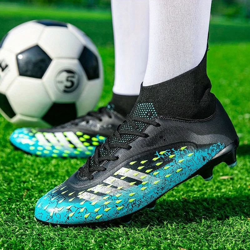 Men\'s Football Boots AF/FG Soccer Cleats High Quality Non-slip Breathable Soccer Shoes Training Grass Sneaker Man Football Shoes