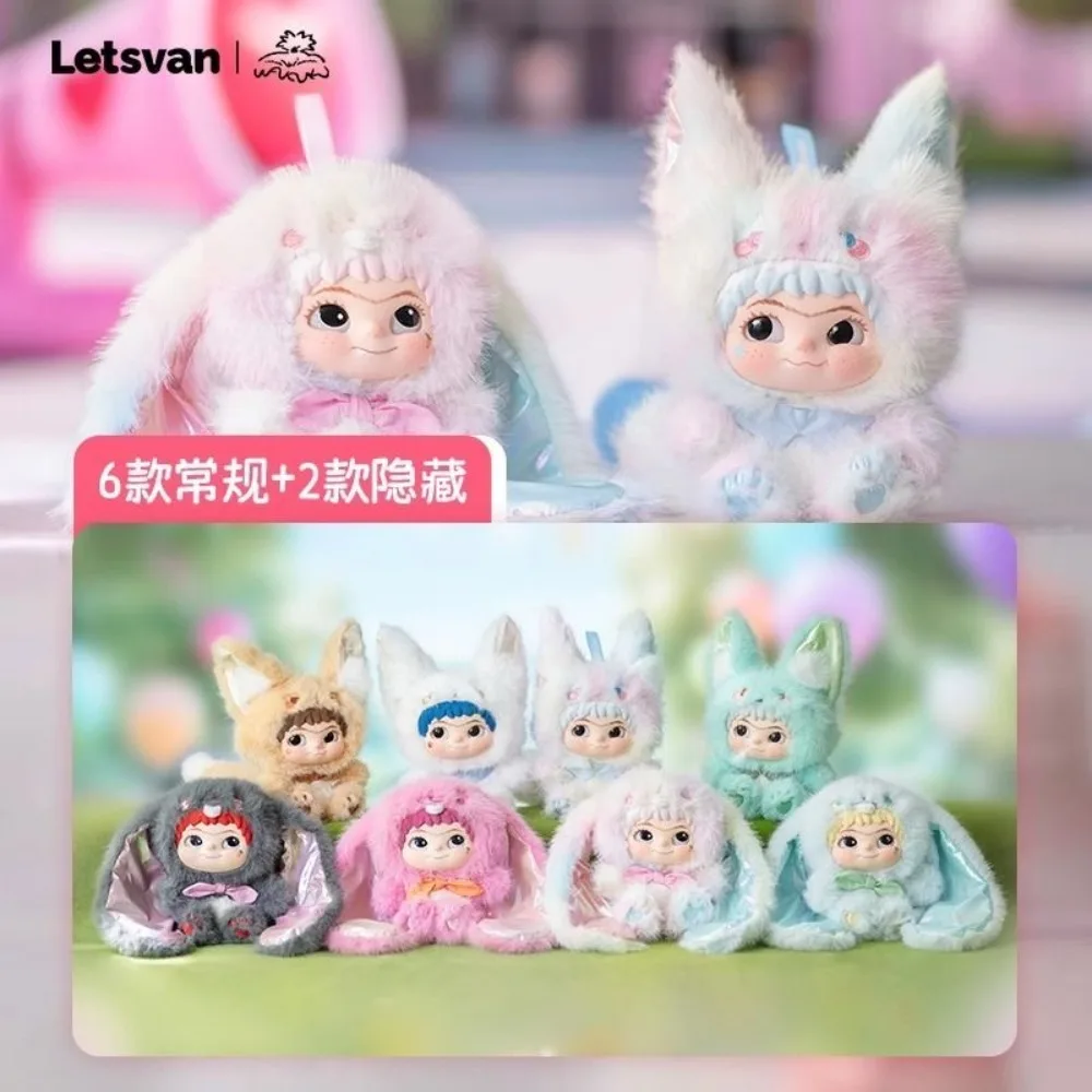 

Wakuku Fox & Bunny Trickor Treat Blind Box Cute Wakuku Action Figure Mystery Box Fox Bunny Anime Doll Keychain Suprise Bag Toys