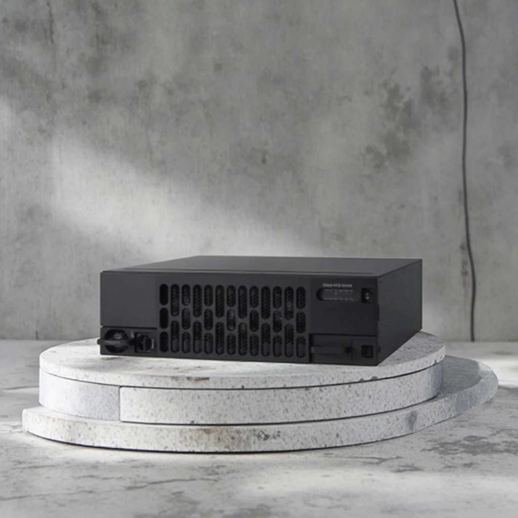 ISR4461/K9 Network Router 1000Mbps Wired Modem QoS Firewall VPN VoIP Wireless Features Enterprise Use Supports 5G Wi-Fi 4G Sim