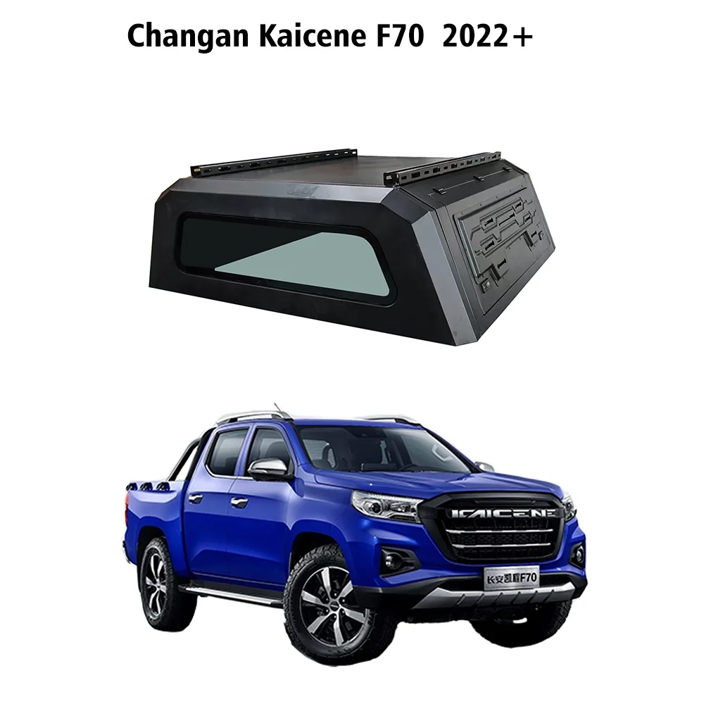Tailored Accessories Aluminum 4X4 Pickup Canopy Heavy-duty Pickup Truck Topper Hardtop Bed Capper For Changan Kaicene F70 Hunter view 2