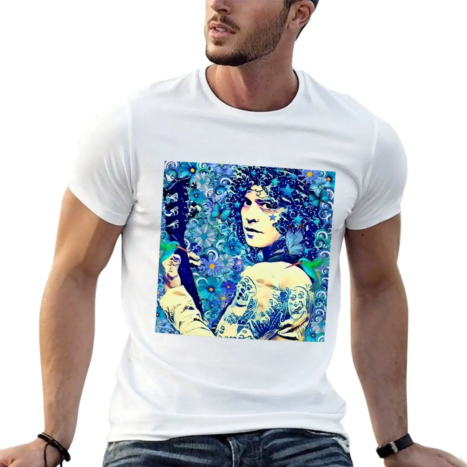 

Marc Bolan T-Shirt cotton t shirts high quality anime tshirt essential t shirt T-shirt