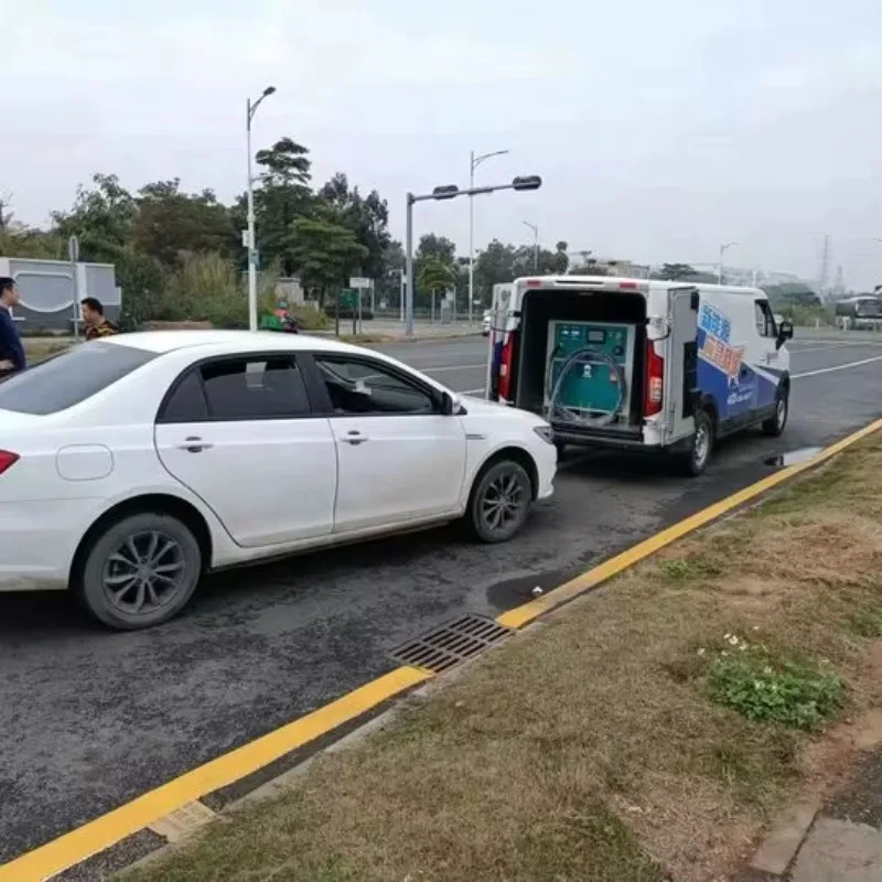 Customized 120KW Mobile EV Charger Portable High Power DC Fast Charging Equipment for Roadside Rescue Electric Vehicle Support