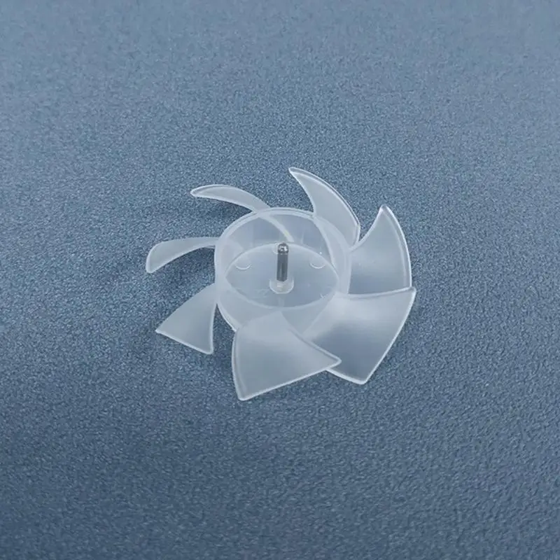 Y98E 7 Leaves Plastic Fan Universal Household Desktop Fan Table Fanner Replacement Part