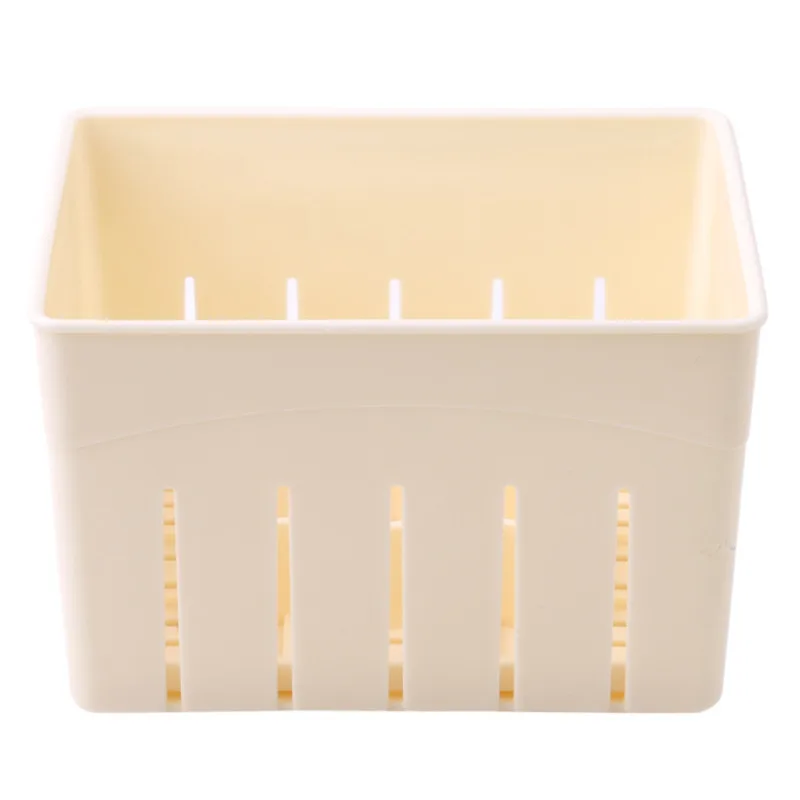 1 Set DIY Plastic Tofu Press Mould Homemade Tofu Mold Soybean Curd Tofu Making Mold Without Cloth Kitchen Cooking Tool
