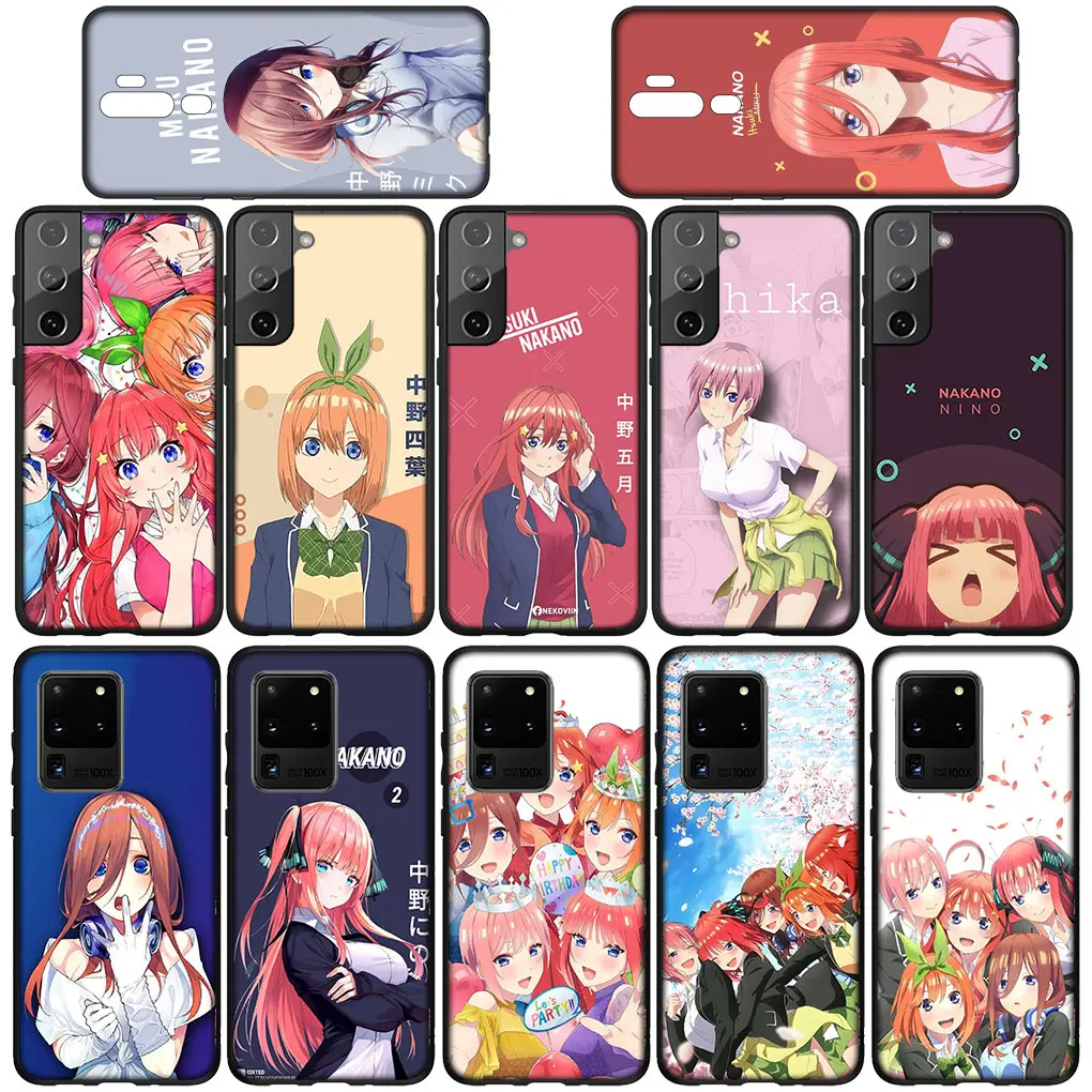 Nakano Ichika Miku Itsuki Nino Yotsuba Phone Cover for OPPO A17 A15 A16 A17K A16K A53 A54 A96 A95 A94 A74 A78 A58 A38 A57 Case