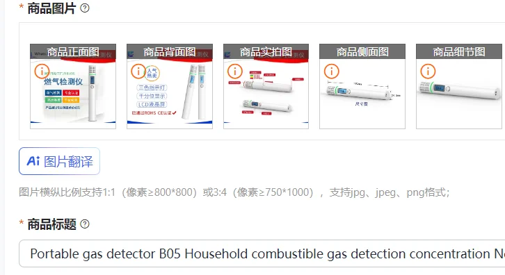 Portable Gas Detect…
