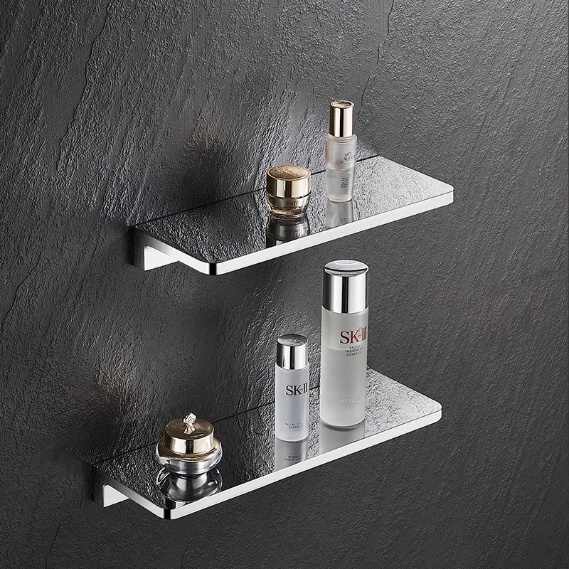 

Bathroom All-copper Rack, Hotel Bathroom Washstand Storage Dressing Table Solid Thickened Rack