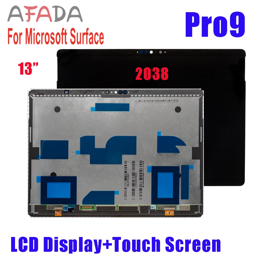 

Original 13" LCD For Microsoft Surface Pro 9 2038 LCD Display Touch Screen Digitizer Assembly For Surface Pro 9 Pro9 LCD Replace