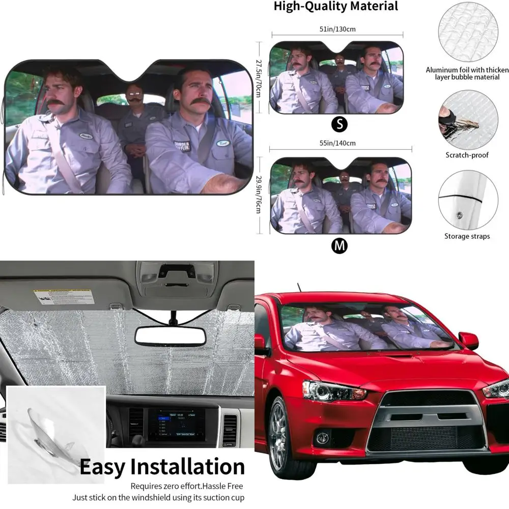 

Забавный солнцезащитный козырек на лобовое стекло для автомобиля, солнцезащитный козырек на лобовое стекло автомобиля, блоки УФ-лучей, автомобильная внутренняя защита от солнца 51 x 27,