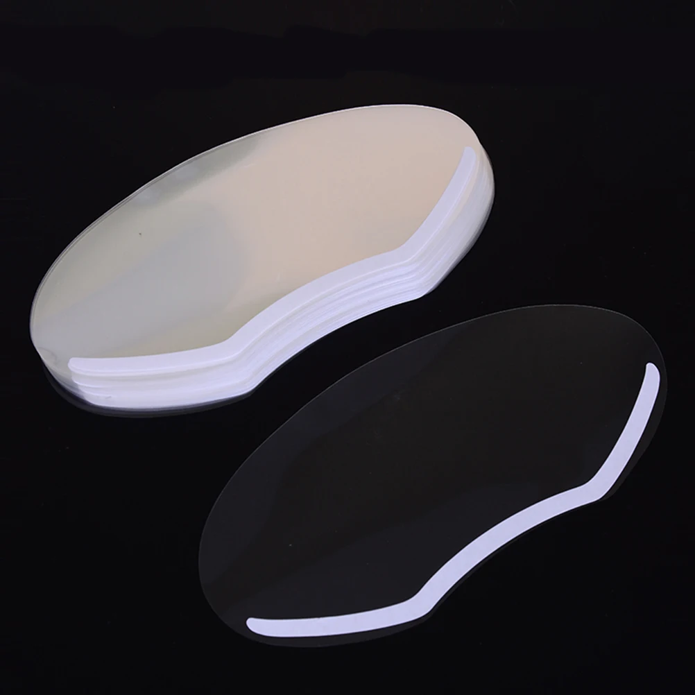 100 قطعة من ملصقات بانج، قناع وجه شفاف لصالونات التجميل، أداة حماية للشعر، رذاذ لا معجون لاصق بدون رائحة #6