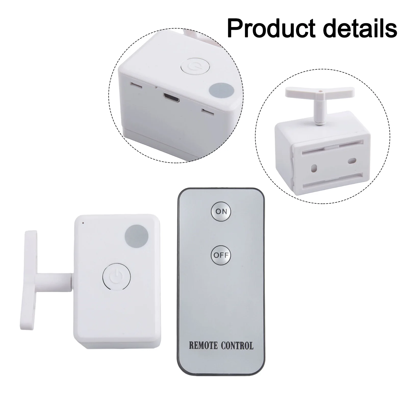 Bedroom Living Room Wireless Remote Switch Home Automation Compact Size Effortless Management For Home Lighting