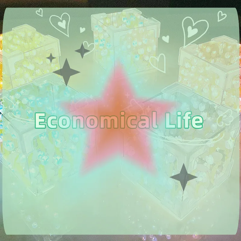 

DIY Handmade Night Light Ornament 3D Mirror Night Light With Tulip Flower Sea Design Small Gift 3D Tulip DIY Night Light