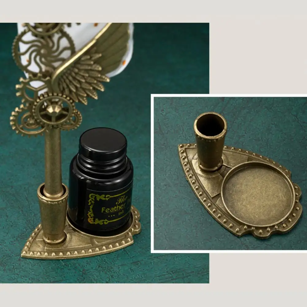 1 Set 0,5mm Quill Stift Tinte Set Vintage Feder Dip-Pen Kit Glattes Schreiben Dip Pen-Set Dekorative Kalligraphie pen-Set Kinder Geschenke